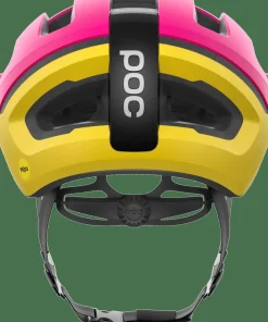 POC Omne Air Mips Cycling Helmet Rhos Red Matt/Citrine Yellow Matt Best