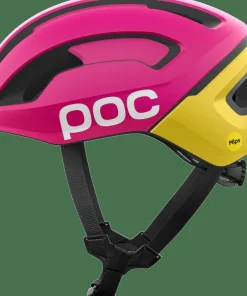 POC Omne Air Mips Cycling Helmet Rhos Red Matt/Citrine Yellow Matt Best
