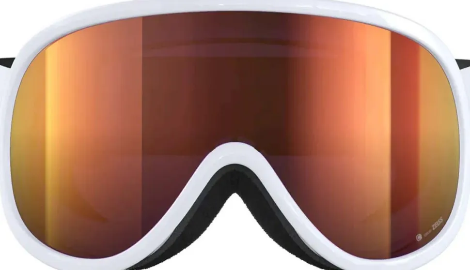 POC Retina Hydrogen White/Partly Sunny Orange