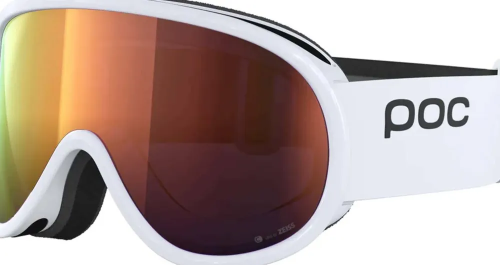 POC Retina Mid Hydrogen White/Partly Sunny Orange