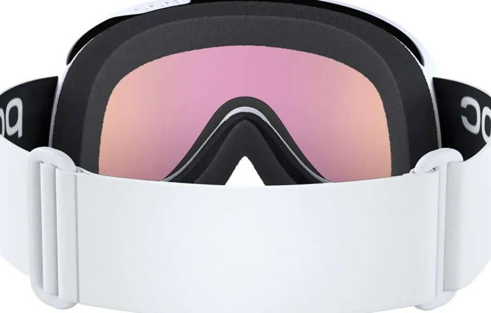 POC Retina Mid Hydrogen White/Partly Sunny Orange