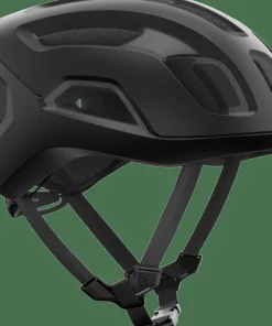 POC Ventral Air Mips Cycling Helmet Uranium Black Matt/Fluorescent Orange Matt