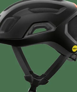 POC Ventral Air Mips Cycling Helmet Uranium Black Matt/Fluorescent Orange Matt