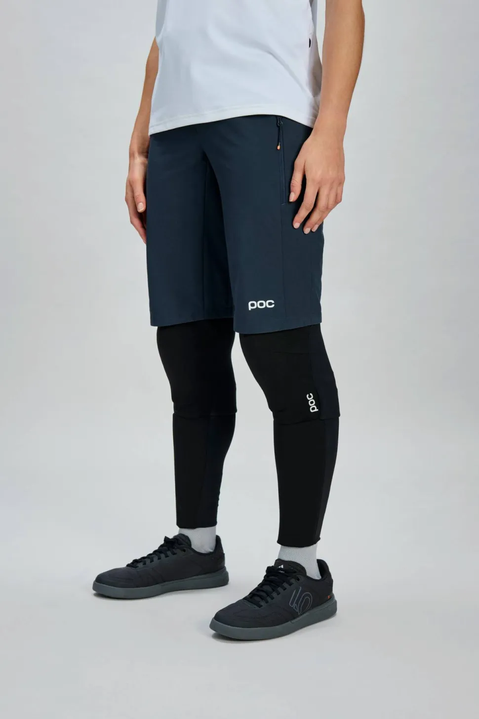 POC VPD Air Shins MTB Protection Uranium Black