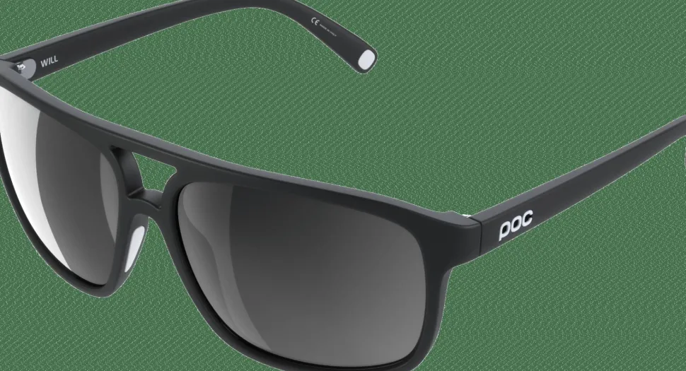POC Will Bike Sunglasses Uranium Black/Hydrogen White/Clarity Universal/Sunny Grey