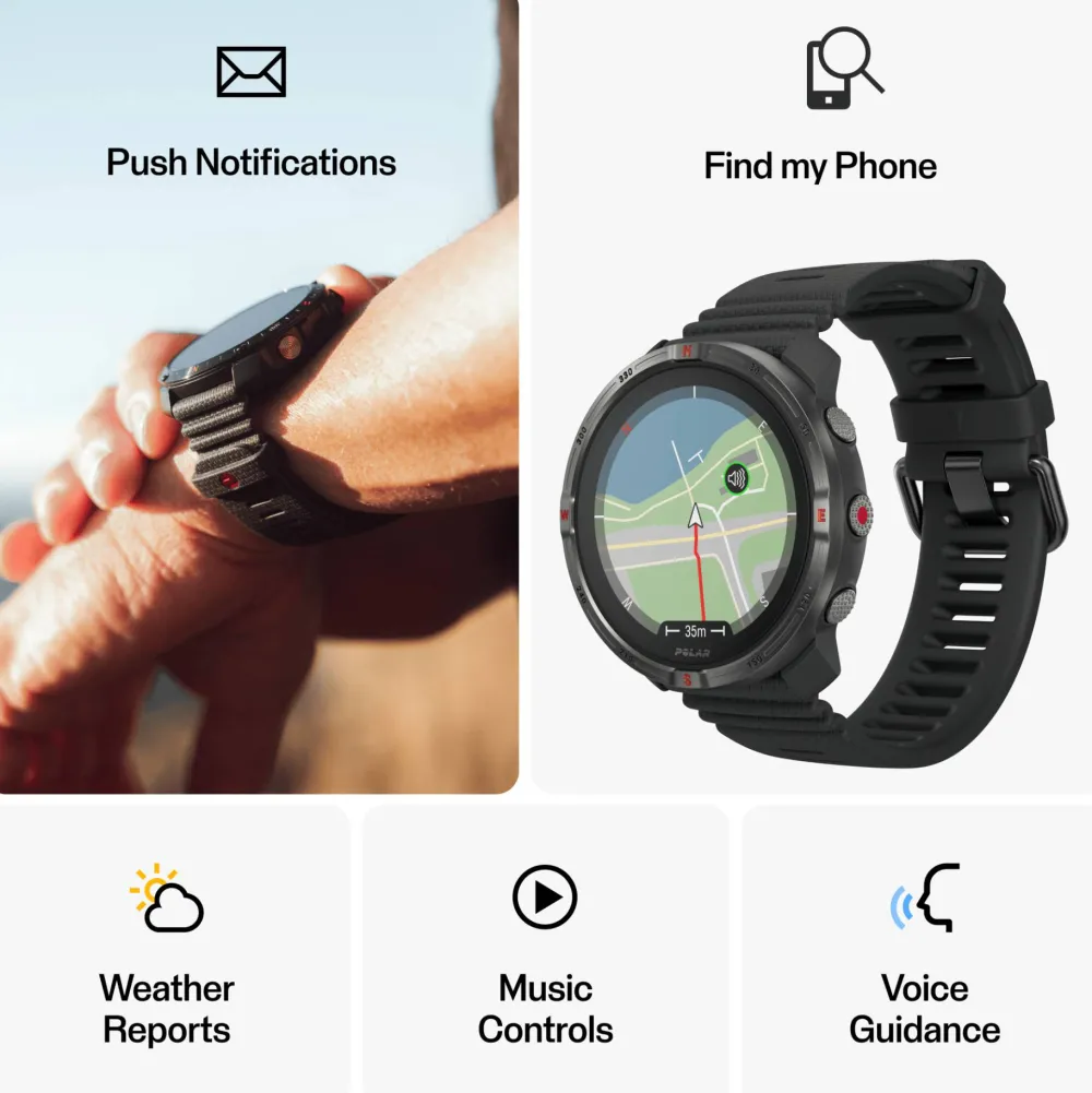 Polar Grit X2 Black