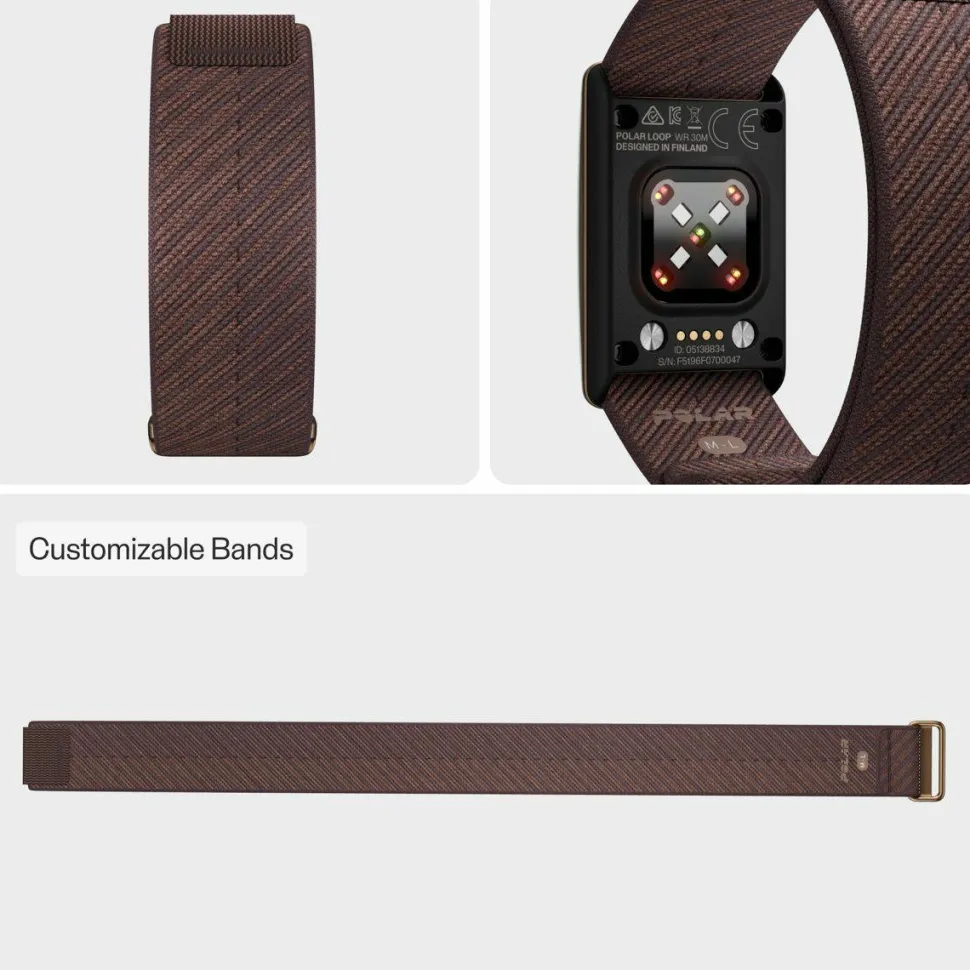 Polar Loop SoftWeave-band Brown