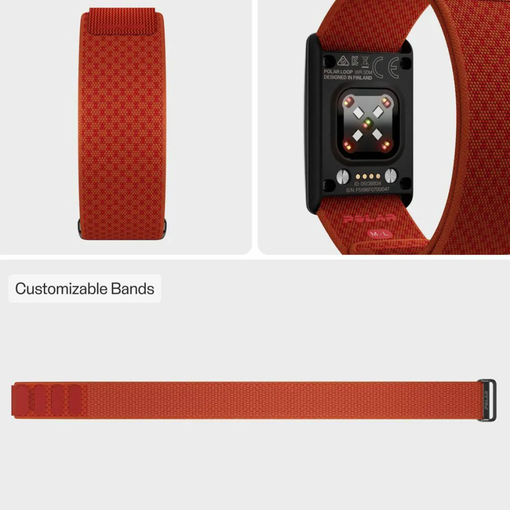 Polar Loop SoftWeave-band Orange New