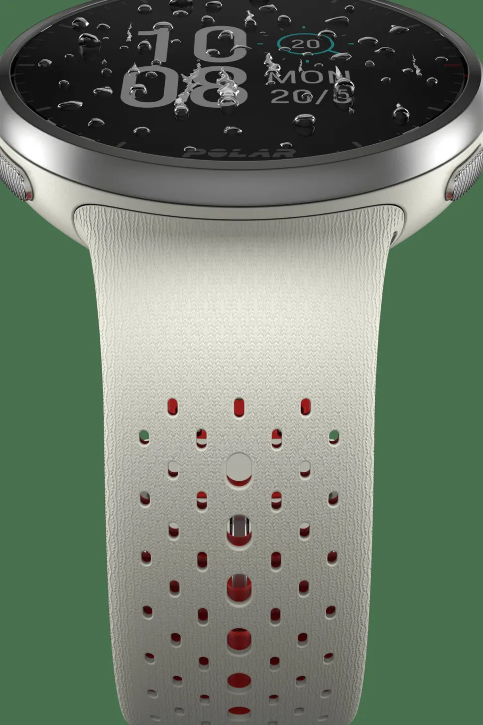 Polar Pacer Pro White/Red