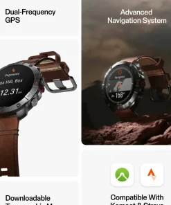 Polar Polar Grit X2 Pro Ti Lthr Brnz M/L Bronze