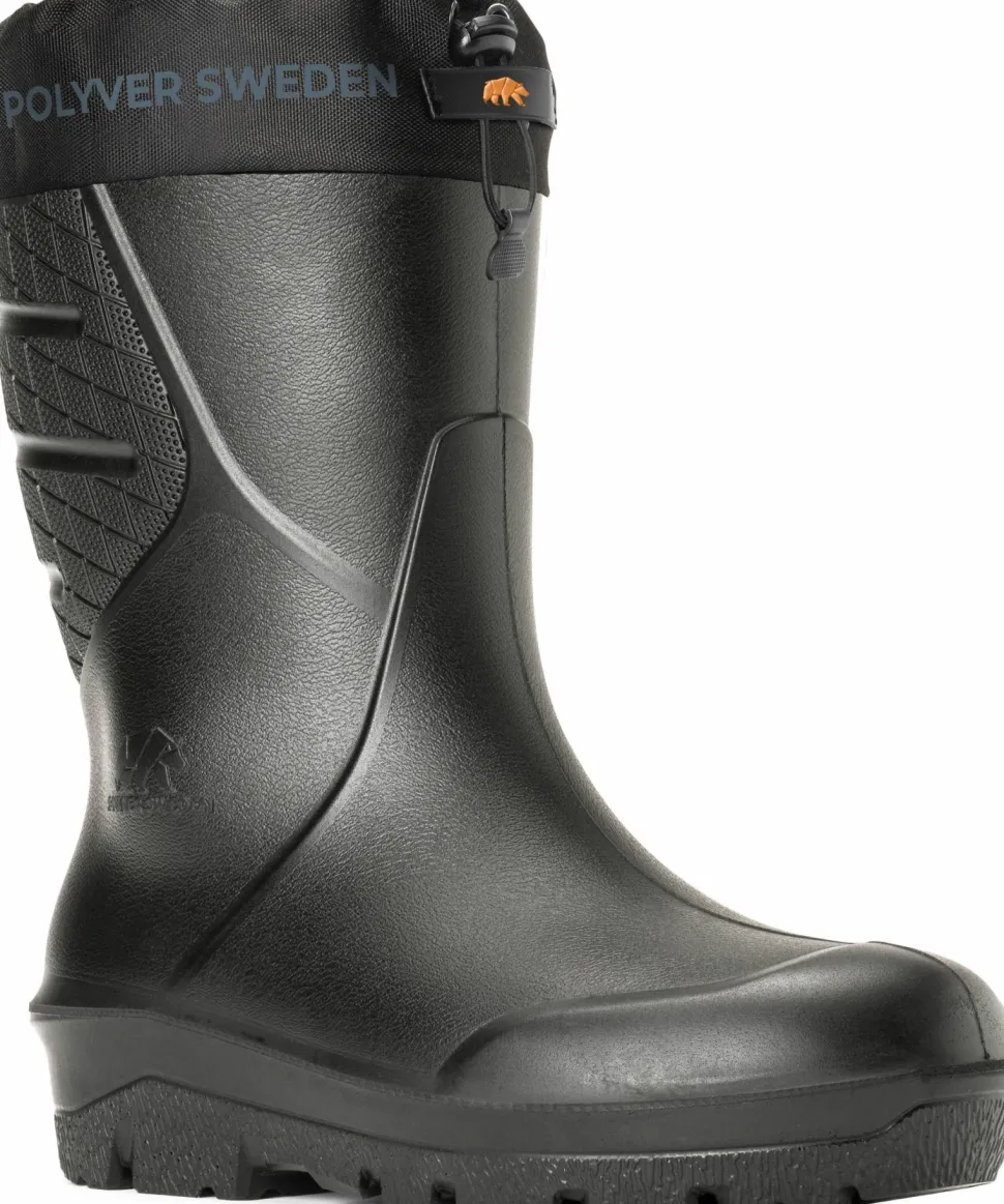 Polyver Unisex Classic Sport Mid Black