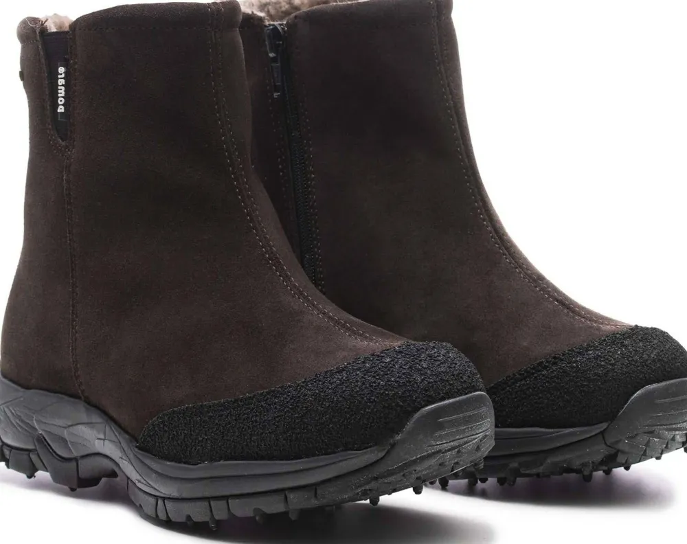 Pomar Women's Alppi Spike GORE-TEX Ankle Boot Bark Suede/Pu-Suede/Spike Clearance