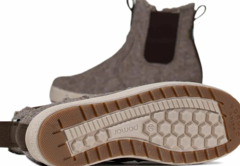 Pomar Women´s Kevo GORE-TEX Ankle Boot Sand Felt/Bark Micro Outlet
