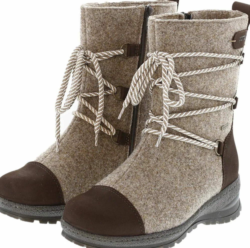 Pomar Women's Koli XW GORE-TEX® Felt Boots Sand/Brown Online