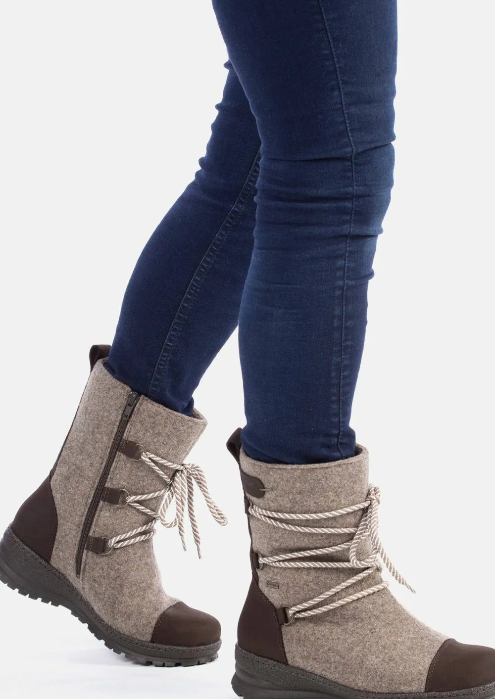 Pomar Women's Koli XW GORE-TEX® Felt Boots Sand/Brown Online