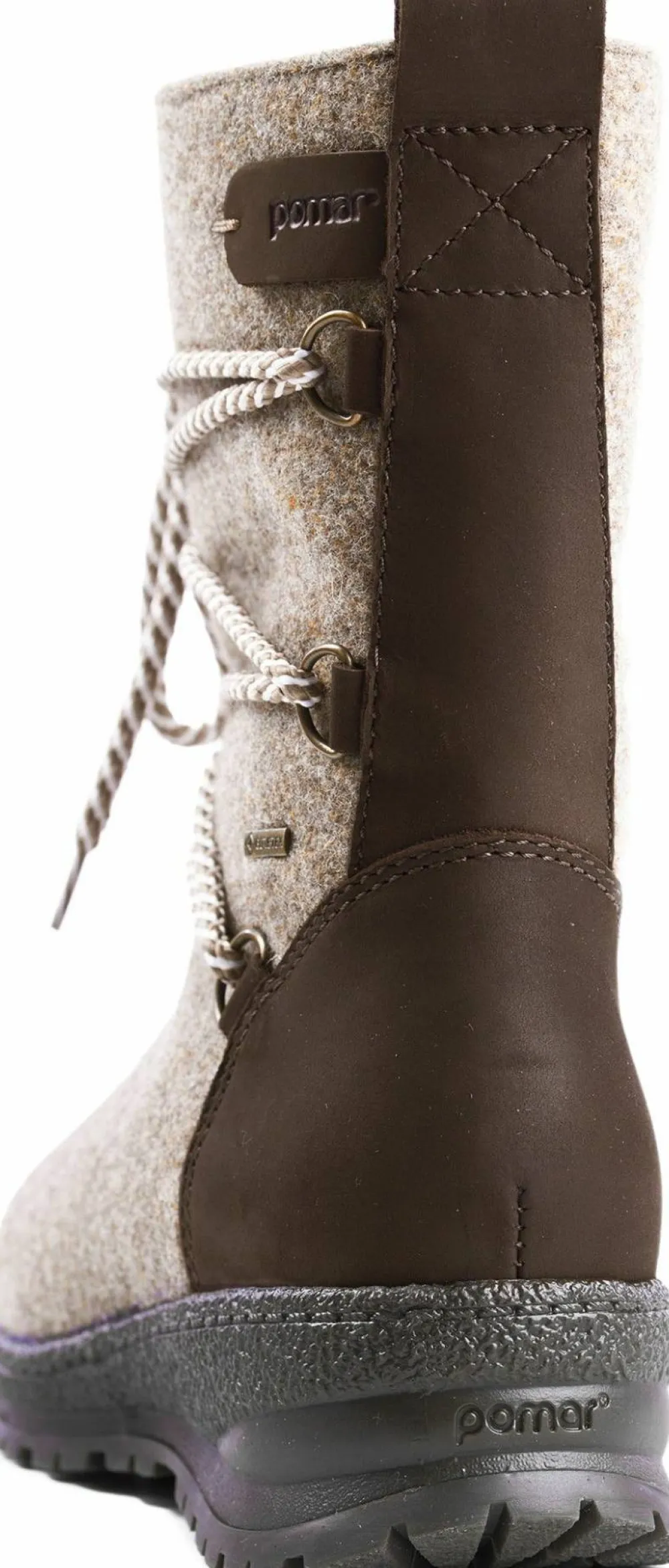 Pomar Women's Koli XW GORE-TEX® Felt Boots Sand/Brown Online