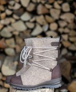 Pomar Women's Koli XW GORE-TEX® Felt Boots Sand/Brown Online