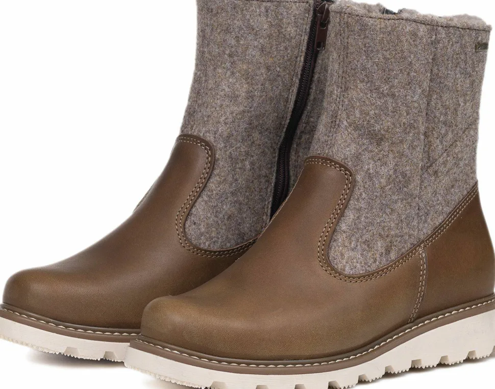 Pomar Women's Pello GORE-TEX Ankle Boot Oak Terra/ Sand Felt