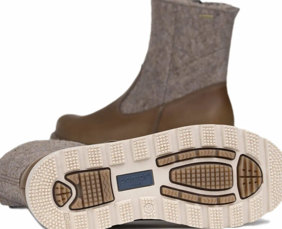 Pomar Women's Pello GORE-TEX Ankle Boot Oak Terra/ Sand Felt
