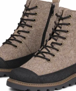 Pomar Women's Perho GORE-TEX Ankle Boot Sand Felt/Pu-Suede Hot