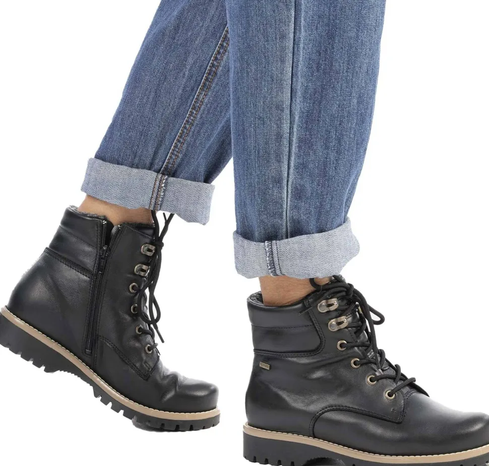 Pomar Women's Rae GORE-TEX Ankle Boot Black Nappa