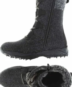Pomar Women's Riekko GORE-TEX Boot Granit Felt/black Micro