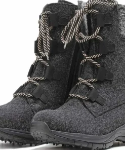 Pomar Women's Riekko GORE-TEX Boot Granit Felt/black Micro
