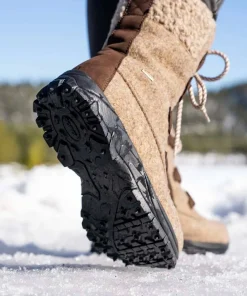 Pomar Women's Riekko GORE-TEX Boot Sand Felt/Bark Hot