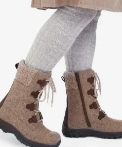 Pomar Women's Riekko GORE-TEX Boot Sand Felt/Bark Hot