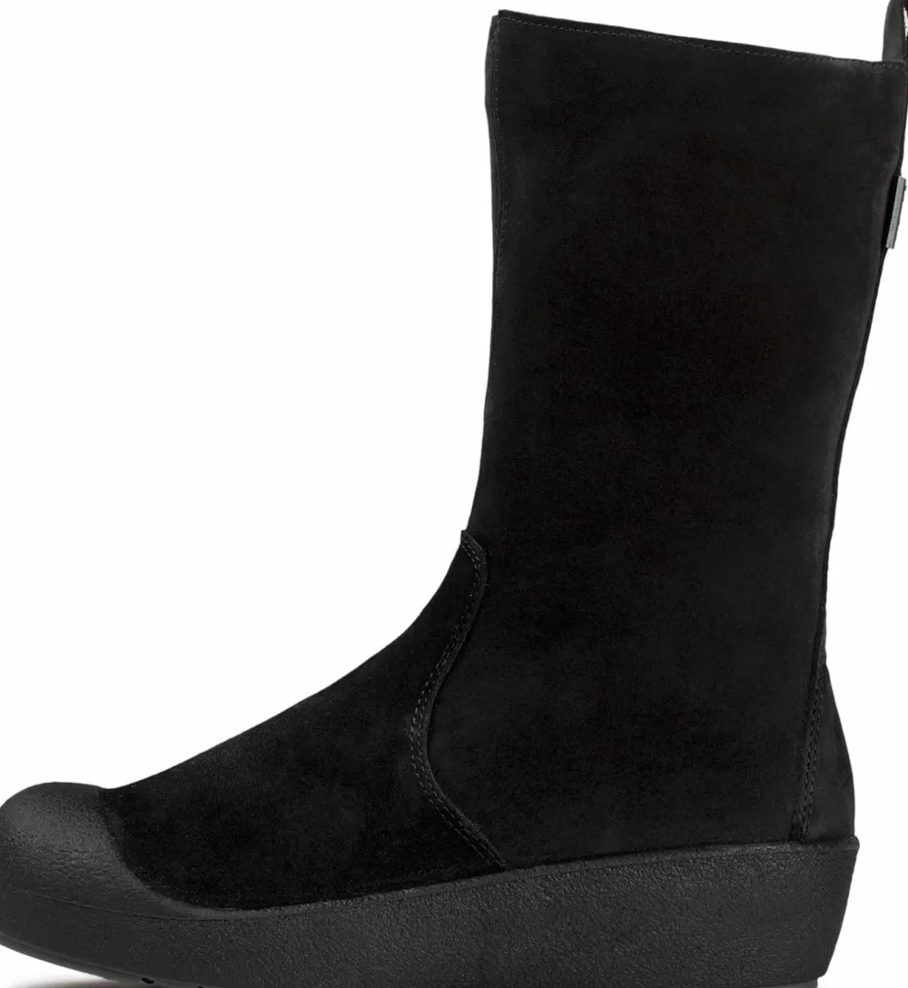 Pomar Women's Utu Gore-Tex Winter Boot Black Suede/Waxy (Fur L) Curling Clearance