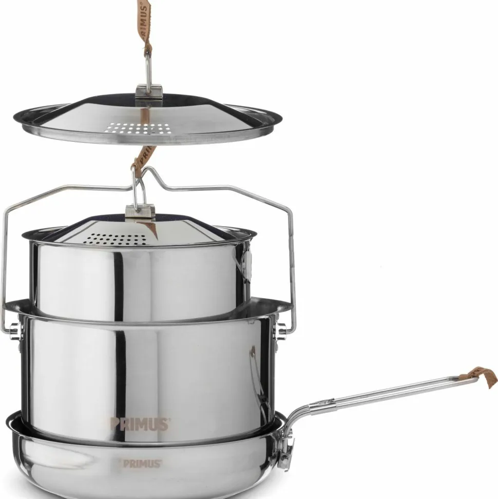 Primus Campfire Cookset Stainless Steel Large Silver