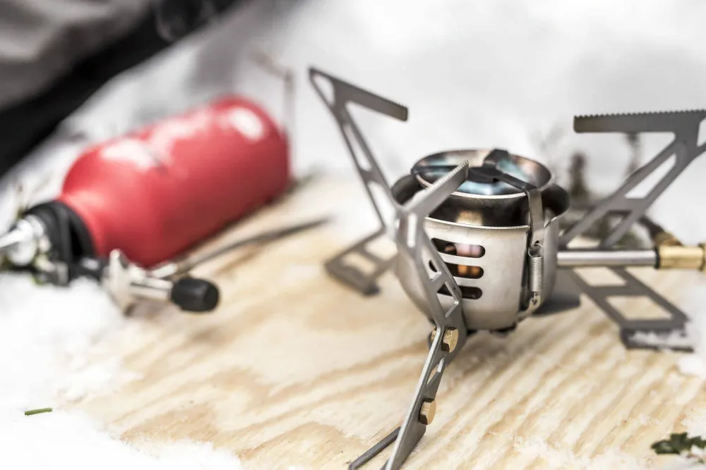 New OmniFuel Stove with Bottle & Pouch Krisberedskap