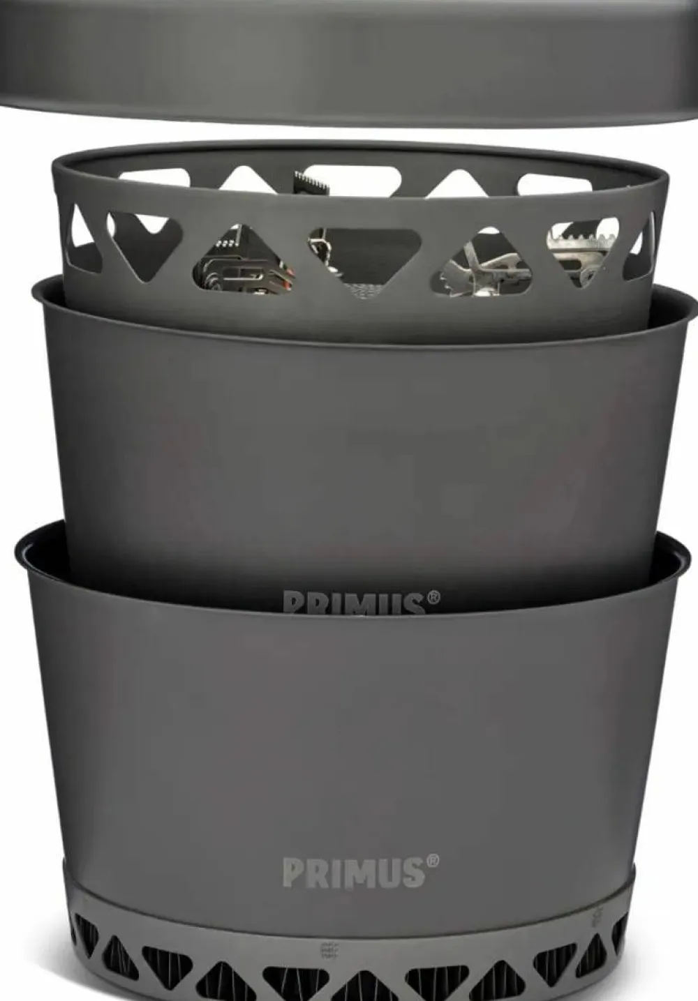Primetech Stove Set II 2x2.3L W. Pan Kök & Tillbehör