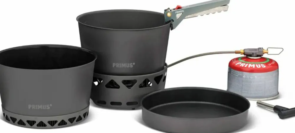 Primetech Stove Set II 2x2.3L W. Pan Kök & Tillbehör