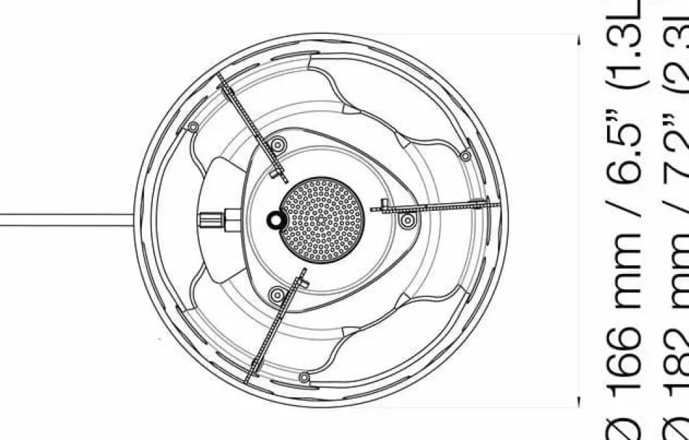 Primetech Stove Set II 2x2.3L W. Pan Kök & Tillbehör