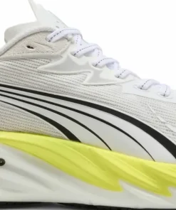 Best Men's Velocity Nitro 4 White-lux Lime Löparskor Herr
