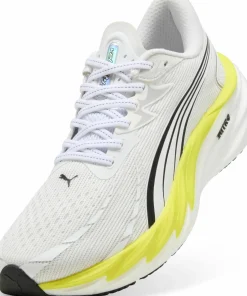 Best Men's Velocity Nitro 4 White-lux Lime Löparskor Herr