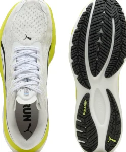 Puma Men's Velocity Nitro 4 White-lux Lime Puma White-lux Lime