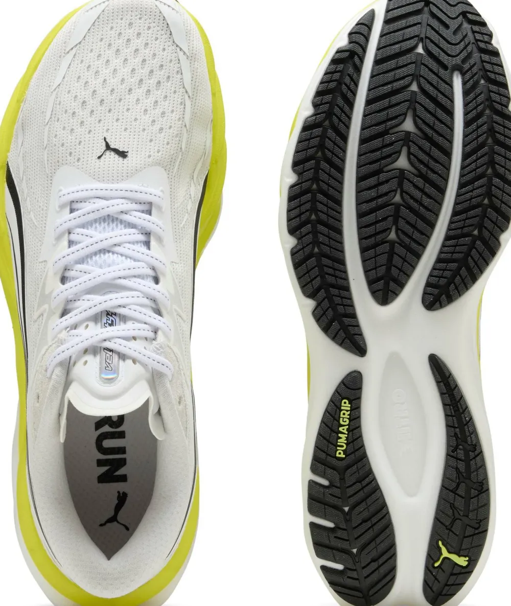 Puma Men's Velocity Nitro 4 White-lux Lime Puma White-lux Lime