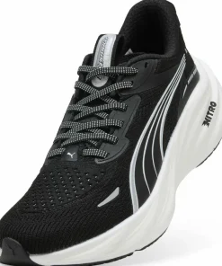 Puma Women's Magnify Nitro 3 Black- White Puma Black-Puma White