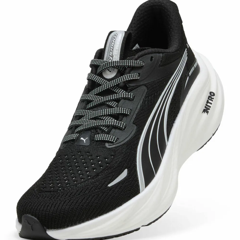 Puma Women's Magnify Nitro 3 Black- White Puma Black-Puma White
