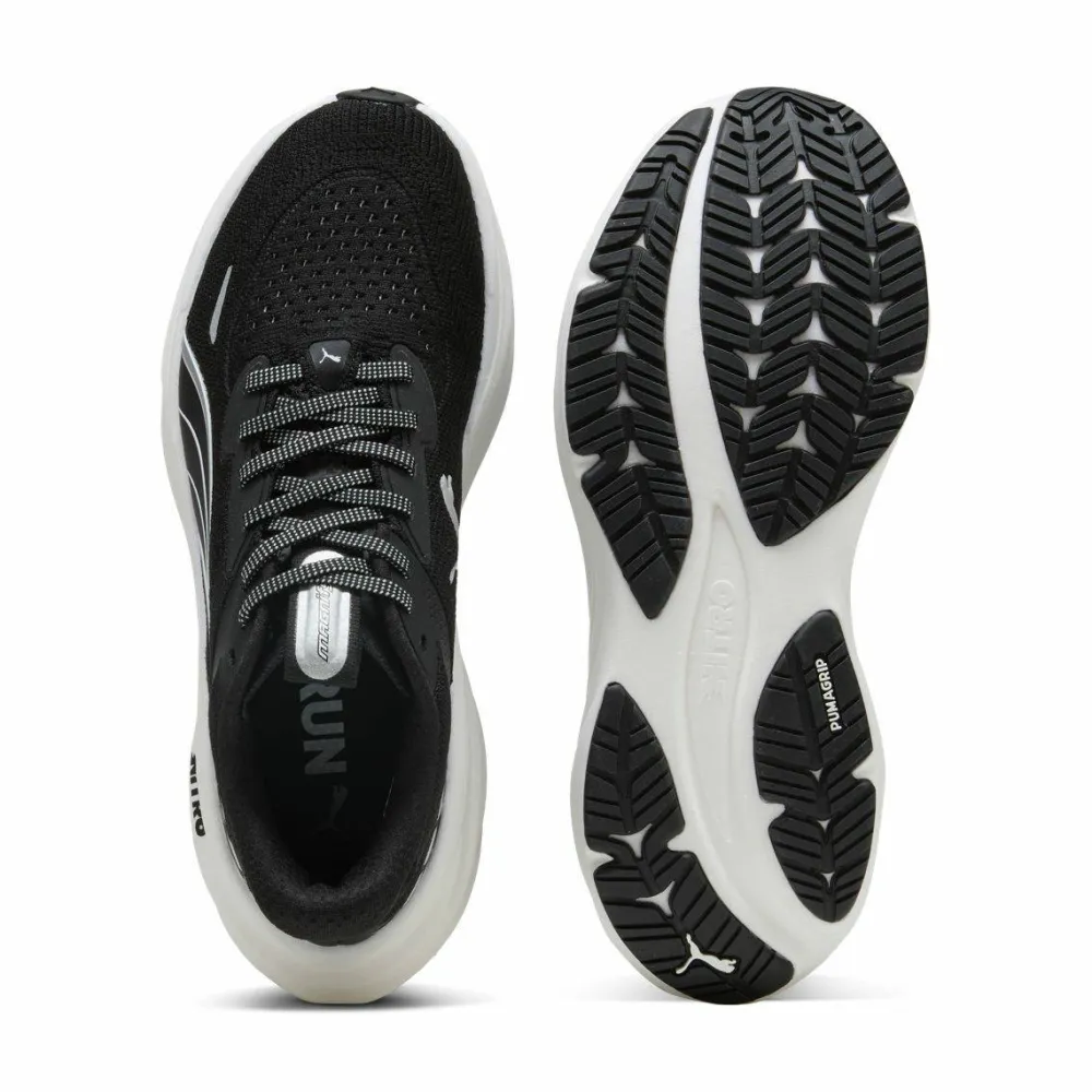 Puma Women's Magnify Nitro 3 Black- White Puma Black-Puma White