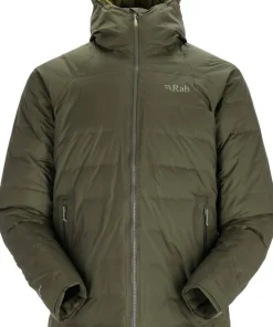 Rab Men's Valiance Waterproof Down Jacket Army New