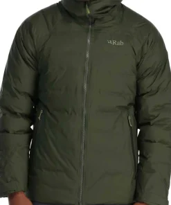 Rab Men's Valiance Waterproof Down Jacket Army New