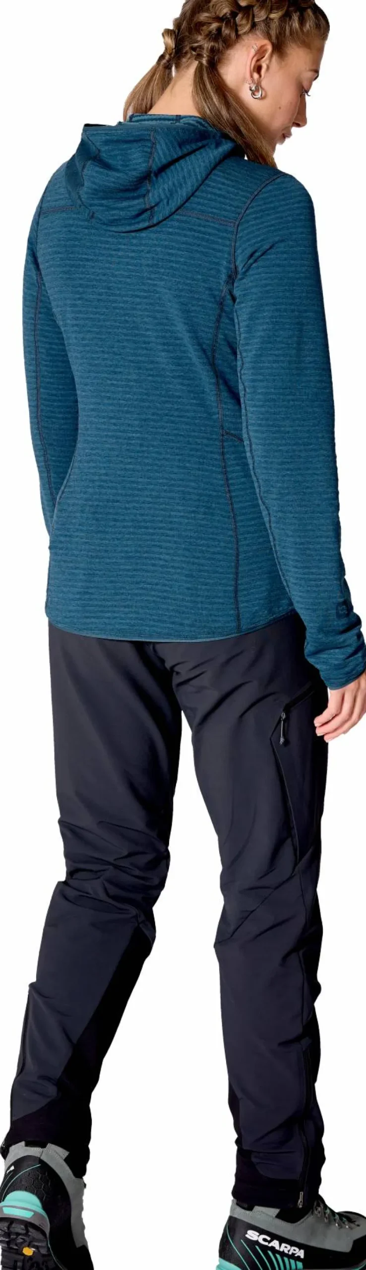 Rab Women's Ascendor Light Hoody Tempest Blue Sale