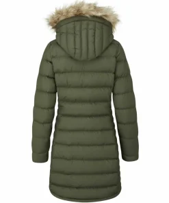 Rab Women's Deep Cover Down Parka Army Discount
