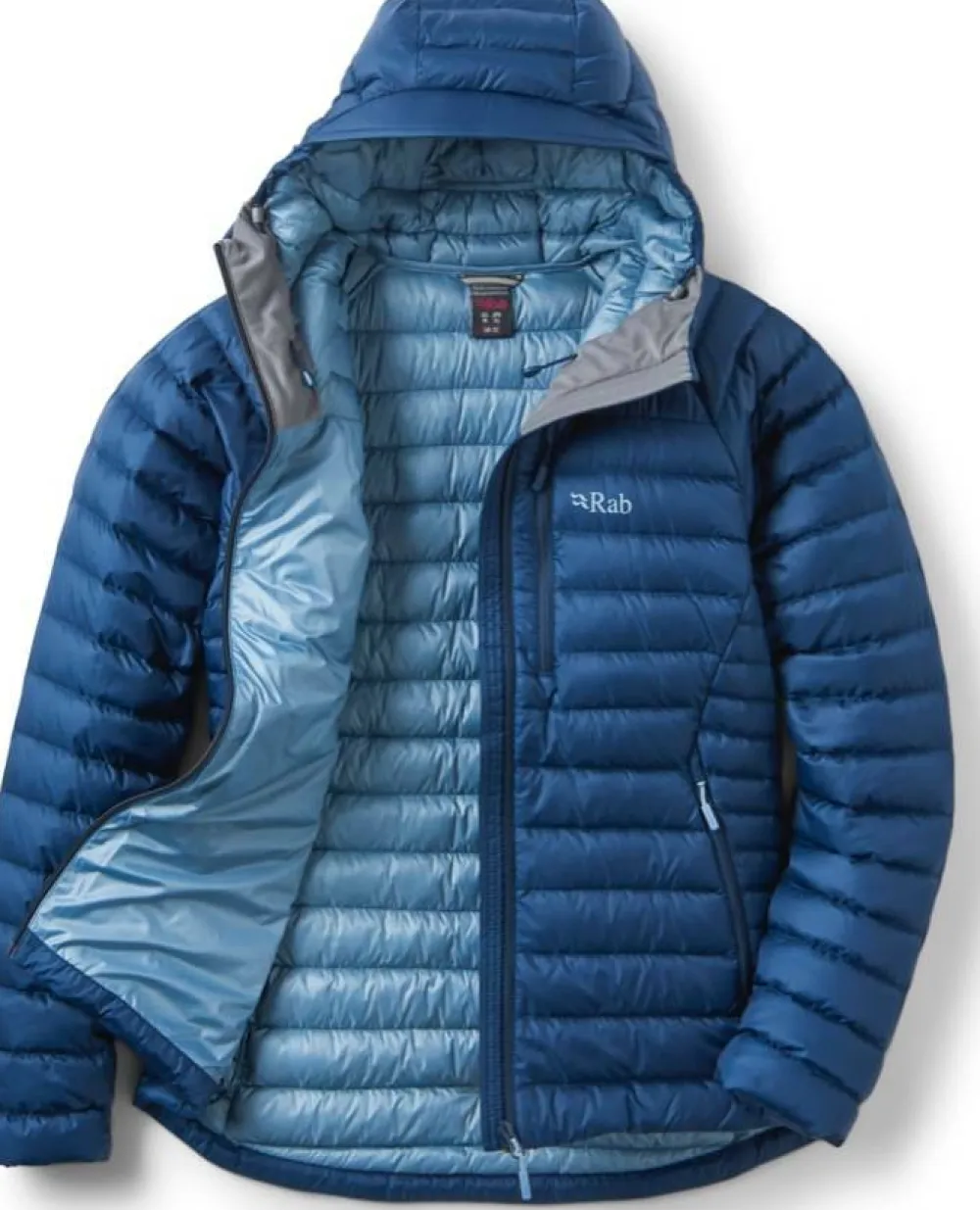 Rab Women's Microlight Alpine Down Jacket Tempest Blue Discount