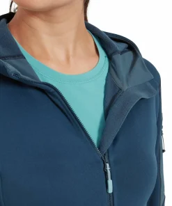 Rab Women's Modulus Hoody Tempest Blue New