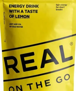 Real Turmat Energi Drink On The Go Lemon