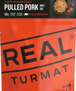 Real Turmat Pulled Pork With Rice 500 g NoColour
